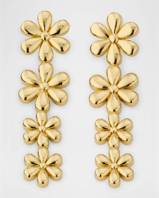 Flower Dangle Earrings